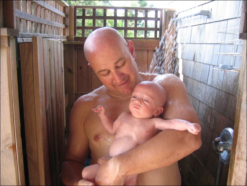 Outdoor shower